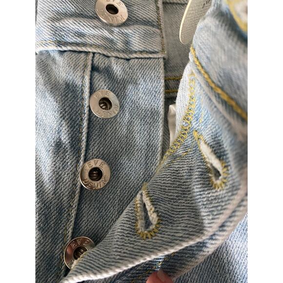 Eve Denim The Jane Jean in Nolita Light Blue waist 28" NWT button fly - Picture 10 of 10